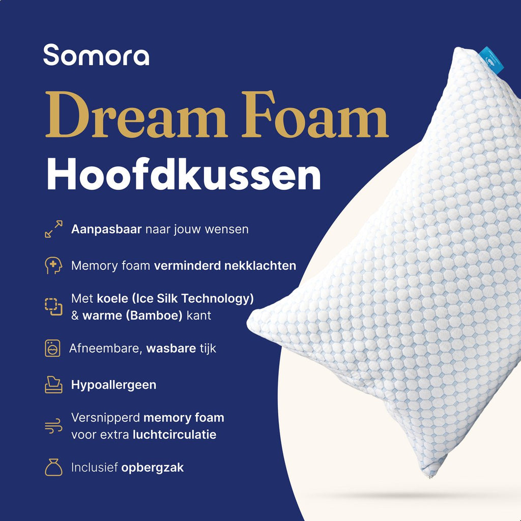 Somora DreamFoam - Hoofdkussen
